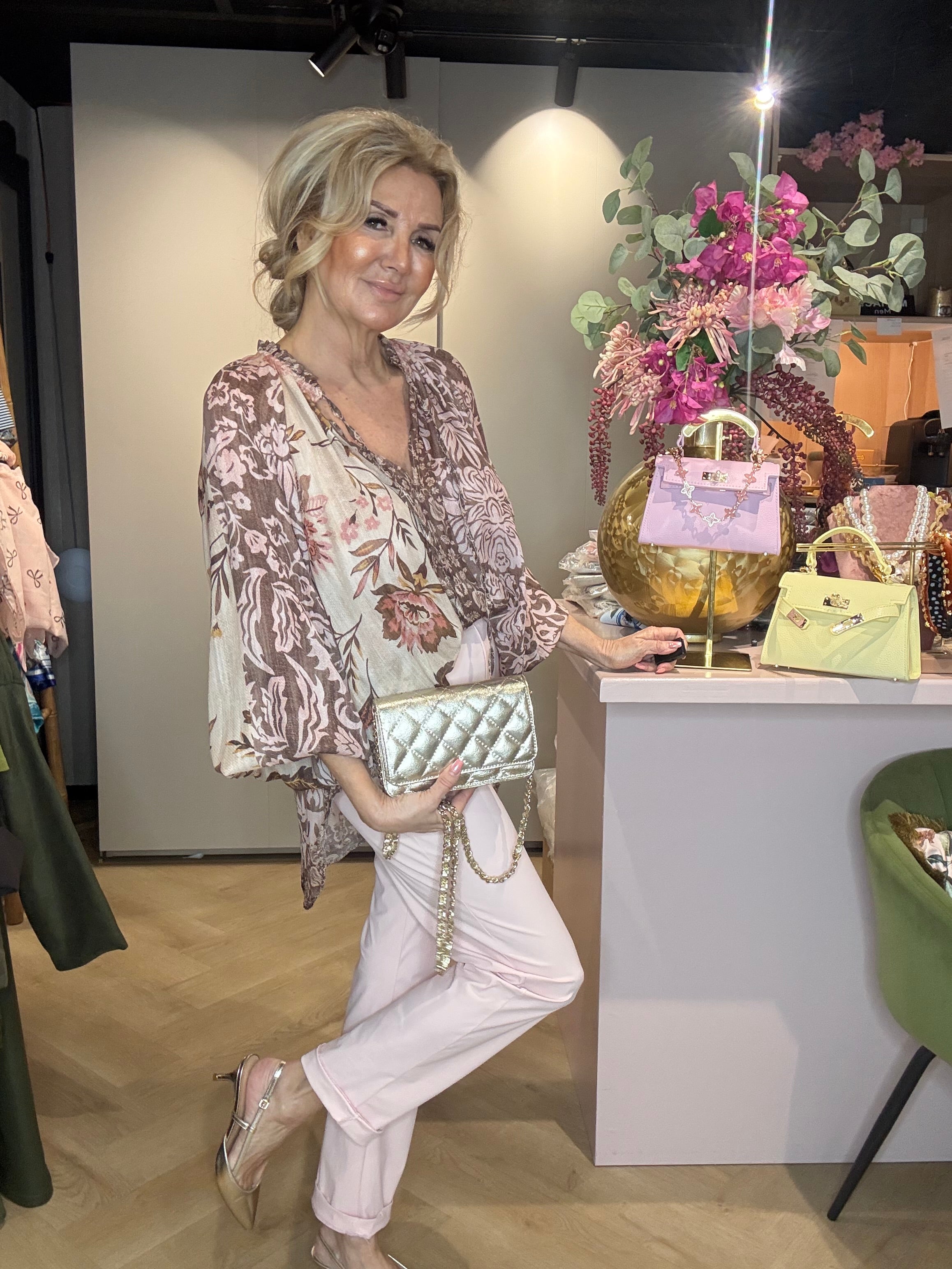 Blouse Tess Oud Rose